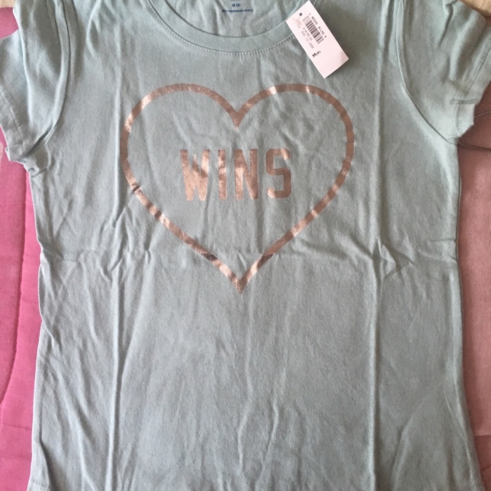 Short sleeve girls tee shirt